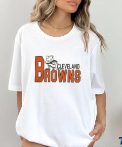 Design Block Cleveland Browns Stiffarm Shirt