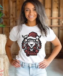 Design Goat hat Santa All Hail Santa Merry Christmas Christmas Shirt
