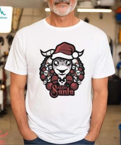 Design Goat hat Santa All Hail Santa Merry Christmas Christmas Shirt