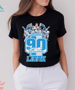Detroit Lions 1994 2024 90 Seasons Lions shirt