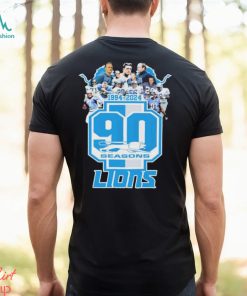 Detroit Lions 1994 2024 90 Seasons Lions shirt