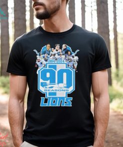 Detroit Lions 1994 2024 90 Seasons Lions shirt