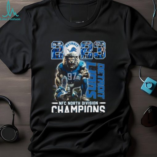 Detroit Lions 2023 NFC North Division Champions T Shirt
