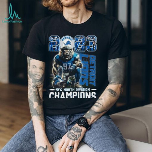 Detroit Lions 2023 NFC North Division Champions T Shirt