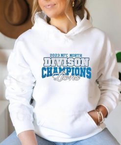 Detroit Lions 2023 NFC North Division Champions shirt