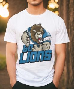 Detroit Lions Football Go Lions Mascot T Shirt, hoodie, sweater, long sleeve and tank top Detroit Lions Football Go Lions Mascot T Shirt