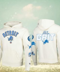 Detroit Lions Football White Design 3D Hoodie