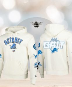 Detroit Lions Football White Design 3D Hoodie