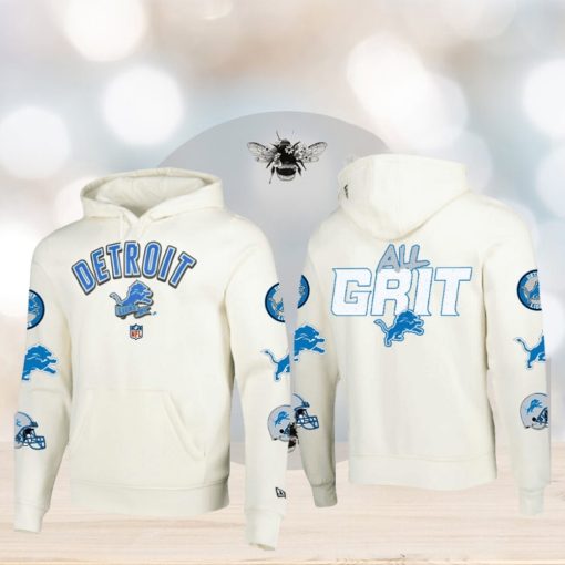 Detroit Lions Football White Design 3D Hoodie