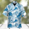 Baseball Baltimore Orioles Floral Tropicial Hawaiian Shirt