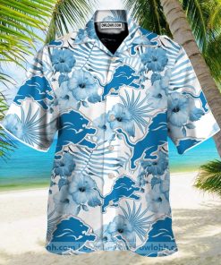 Detroit Lions Hawaiian Shirt Fashion