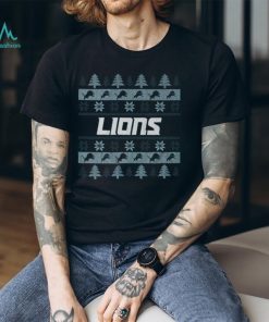 Detroit Lions Holiday Christmas Tree T Shirt, hoodie, sweater, long sleeve and tank top Detroit Lions Holiday Christmas Tree T Shirt