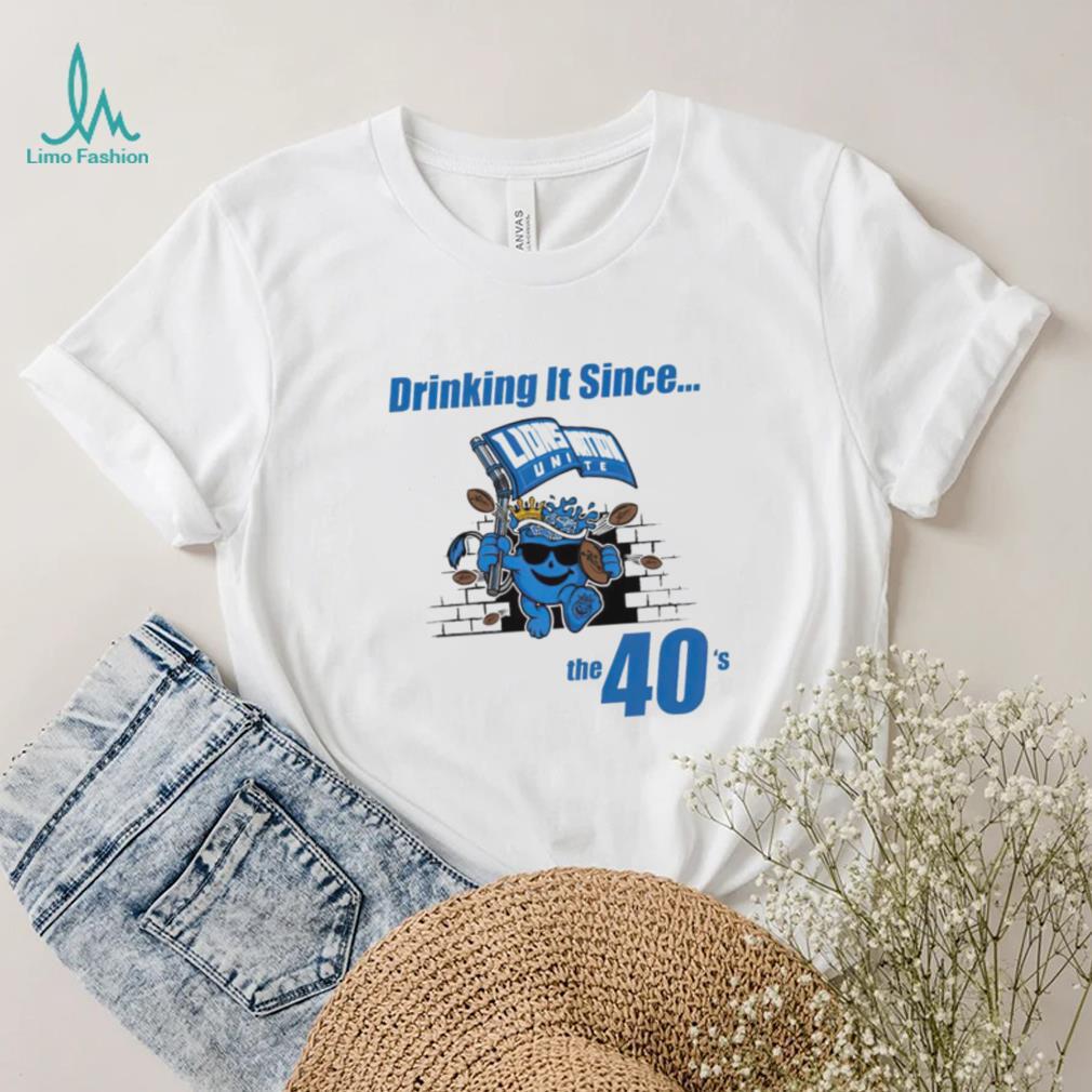 Detroit Lions Kool Aid drinking it since the 40’s shirt Detroit Lions Kool Aid drinking it since the 40’s shirt