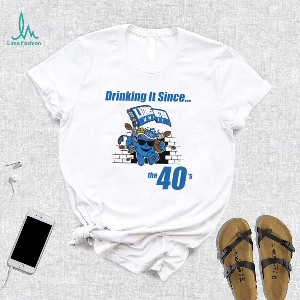 Detroit Lions Kool Aid drinking it since the 40’s shirt Detroit Lions Kool Aid drinking it since the 40’s shirt