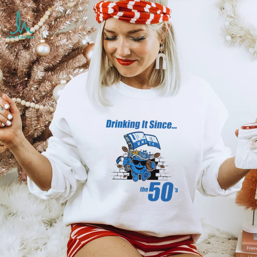 Detroit Lions Kool Aid drinking it since the 50’s shirt Detroit Lions Kool Aid drinking it since the 50’s shirt
