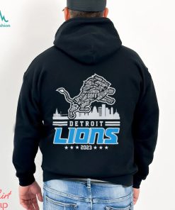Detroit Lions Logo Players Name 2023 Skyline Shirt