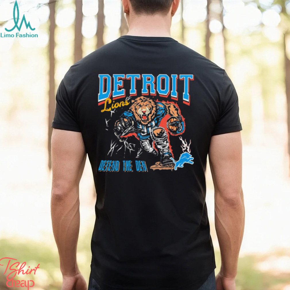Detroit Lions Mascot Defend The Den Shirt Detroit Lions Mascot Defend The Den Shirt