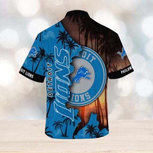 Detroit Lions NFL Customized Summer Hawaii Shirt For Sports Enthusiasts