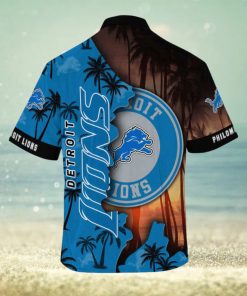 Detroit Lions NFL Customized Summer Hawaii Shirt For Sports Enthusiasts