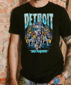 Detroit Lions NFL Football 2023 PLayoffs fire shirt