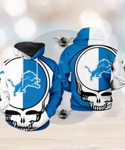 Detroit Lions NFL Grateful Dead 3D Printed Hoodie