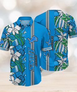 Detroit Lions NFL Hawaiian Shirt Hiking Aloha Shirt