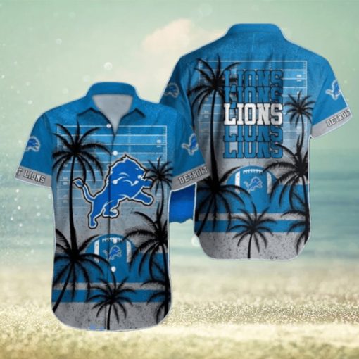 Detroit Lions NFL Hawaiian Shirt