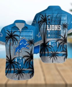 Detroit Lions NFL Hawaiian Shirt