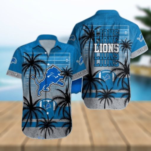 Detroit Lions NFL Hawaiian Shirt