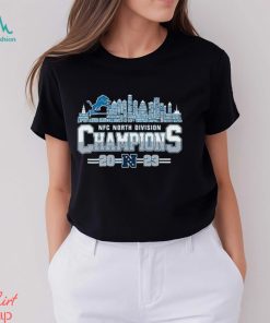 Detroit Lions Name Skyline NFC North Division Champions 2023 Shirt