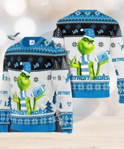 Detroit Lions Ugly Woolen Christmas Ugly Sweater