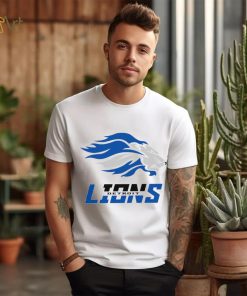 Detroit Lions football Lion head NFL logo 2024 shirt