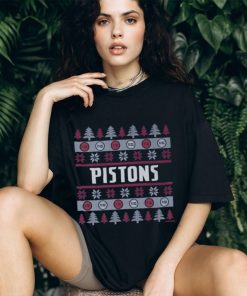 Detroit Pistons Holiday Christmas Tree T Shirt, hoodie, sweater, long sleeve and tank top Detroit Pistons Holiday Christmas Tree T Shirt