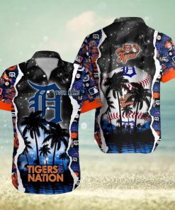 Detroit Tigers MLB Hawaiian Shirt Custom Name 3D All Over Printed Hawaii Shirt