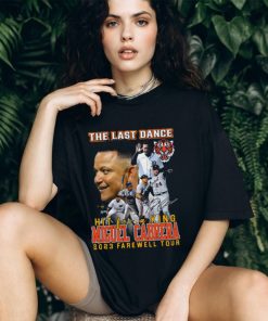 Detroit Tigers The Last Dance Hit For A King Miguel Cabrera 2023 Farewell Tour Unisex T Shirt
