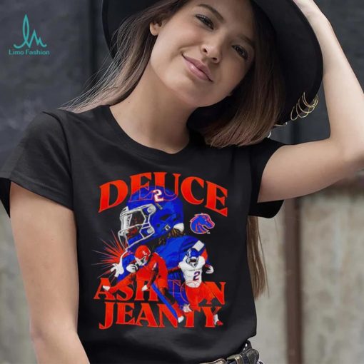 Deuce Ashton Jeanty Boise State Broncos NCAA Football shirt