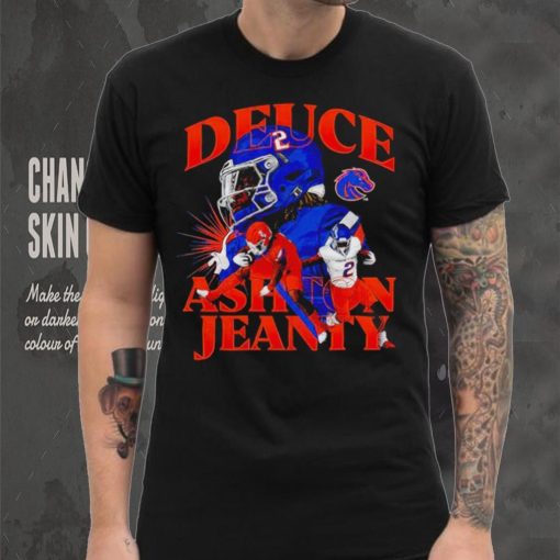 Deuce Ashton Jeanty Boise State Broncos NCAA Football shirt