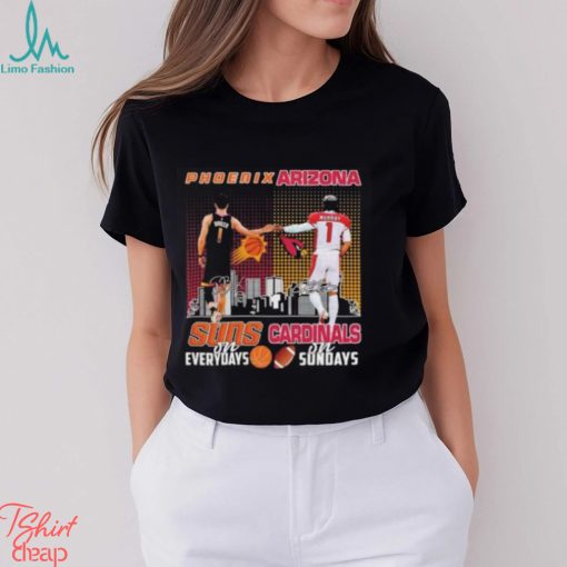 Devin Booker Phoenix Suns On Saturdays Kyler Murray Arizona Cardinals On Sundays T Shirt