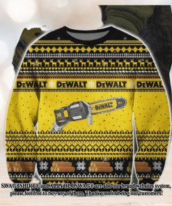 Dewalt Chainsaw Ugly Wool Sweater