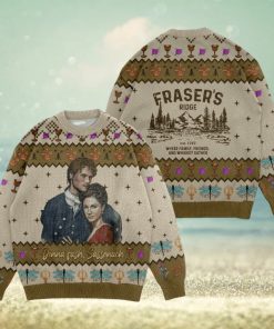 Dinna Fash Sassenach Fraser’s Ridge Est.1767 Where Family Friends And Whiskey Gather Ugly Sweater