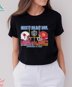 Directv Holiday Bowl Louisville Cardinals vs USC Trojans 2023 Dueling Helmet T Shirt