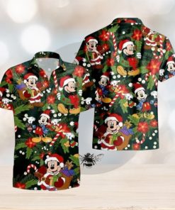 Disney Mickey Christmas Tree Hawaiian Shirt