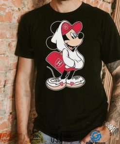 Disney Mickey Mouse NCAA Harvard Crimson t shirt