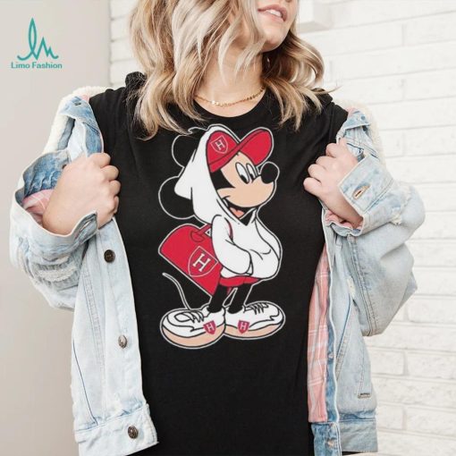 Disney Mickey Mouse NCAA Harvard Crimson t shirt
