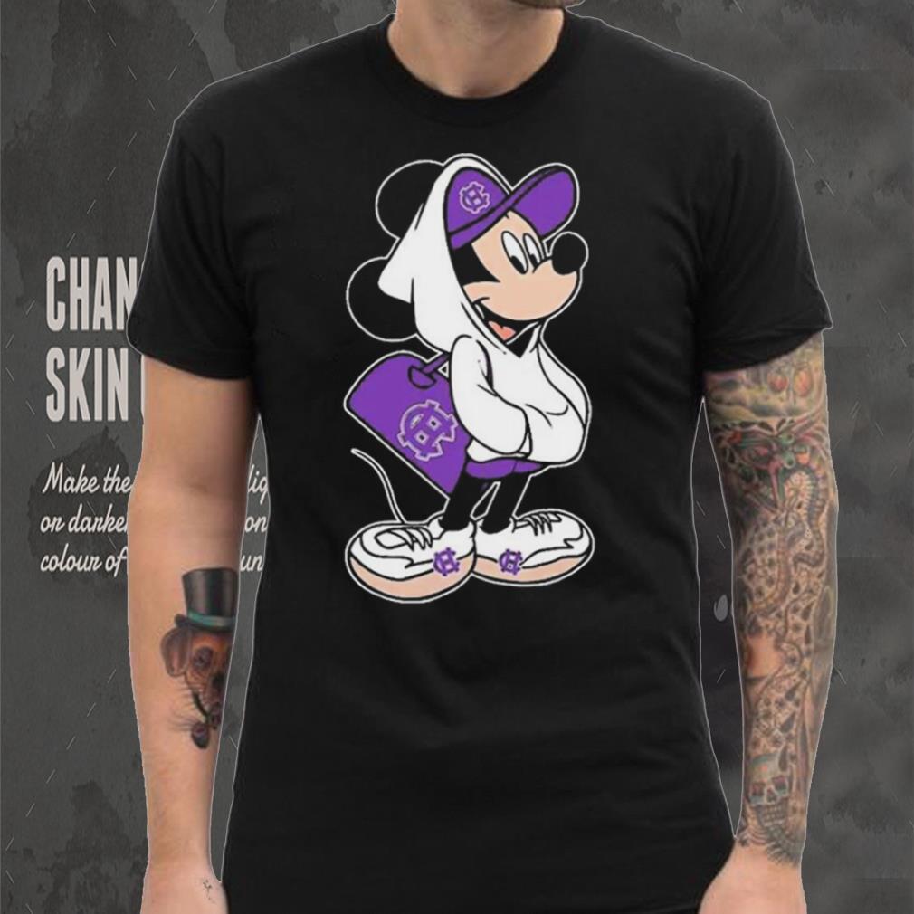 Disney Mickey Mouse NCAA Holy Cross Crusaders t shirt Disney Mickey Mouse NCAA Holy Cross Crusaders t shirt