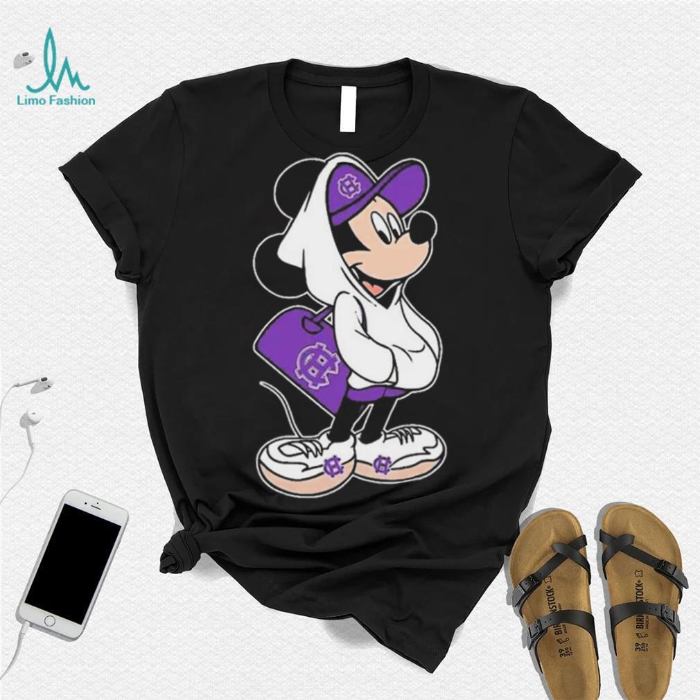 Disney Mickey Mouse NCAA Holy Cross Crusaders t shirt Disney Mickey Mouse NCAA Holy Cross Crusaders t shirt