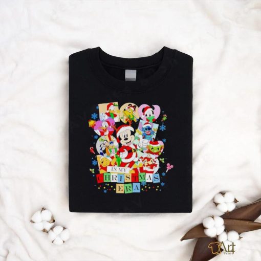 Disney Mickey in my Christmas Era shirt