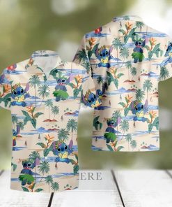 Disney Gift Stitch Hawaiian Shirt And Short