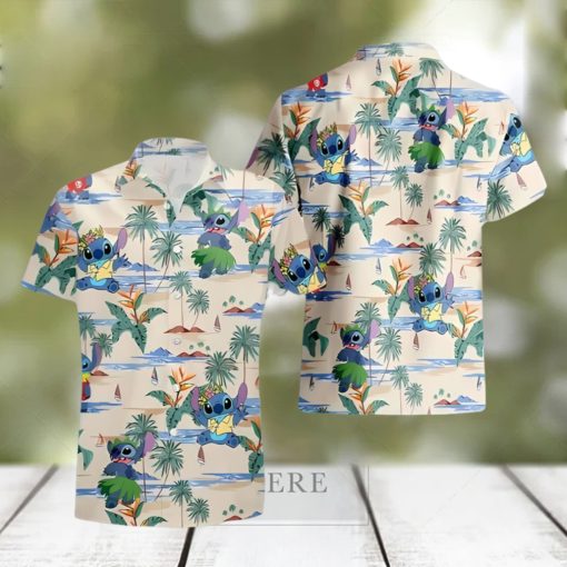 Disney Stitch Hawaiian Shirt Summer Gift For Friend