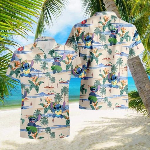 Disney Stitch Hawaiian Shirt Summer Gift For Friend